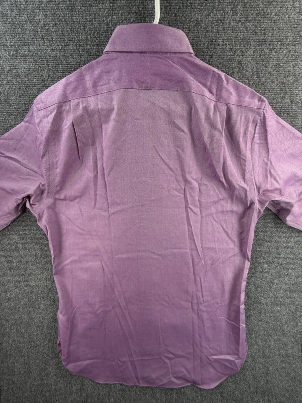 Polo Ralph Lauren Purple Slim Fit Easy Care Button Up Shirt Long Sleeve 16 32/33
